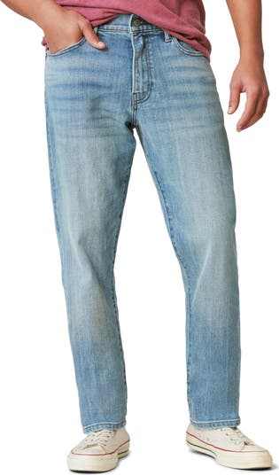 LUCKY BRAND ALL SEASON 110 COOLMAX FADED BLUE 40X32 SLIM STRETCH JEANS MENS  NEW