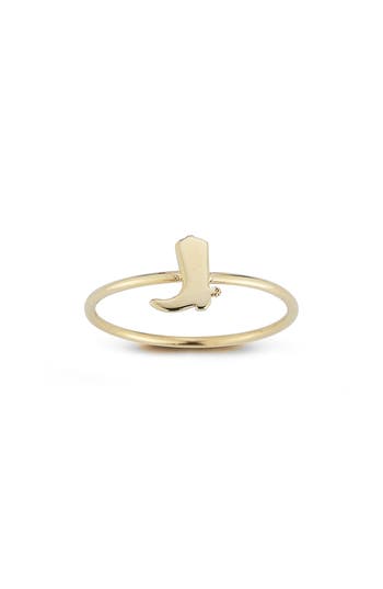 Ember Fine Jewelry 14k Gold Cowboy Boot Ring