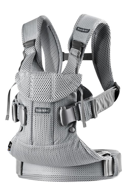 BabyBjörn Carrier One Mesh Baby Carrier in Silver at Nordstrom