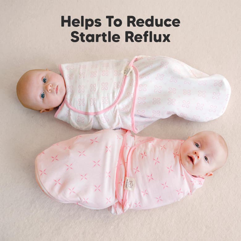 Keababies 3-pack Soothe Zippy Swaddle Wrap In Blossom