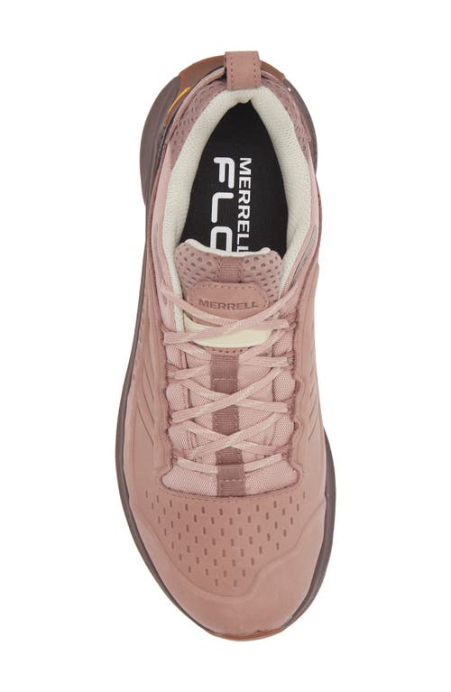 Merrell Moab Speed 2 Waterproof Hiking Shoe In Adobe Rose