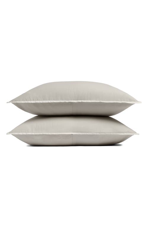Parachute Soft Luxe Set of 2 Organic Cotton Shams in Bone at Nordstrom