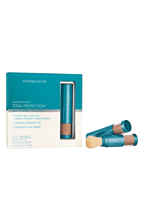 Sunforegettable Total Protection Brush-On Sunscreen SPF 50 in Deep
