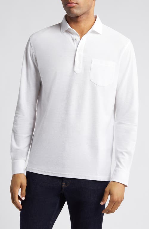 Peter Millar Crown Crafted Croxley Long Sleeve Polo at Nordstrom,