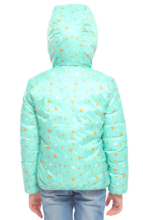 Rokka&rolla Kids' Reversible Lightweight Puffer Jacket In Mulberry