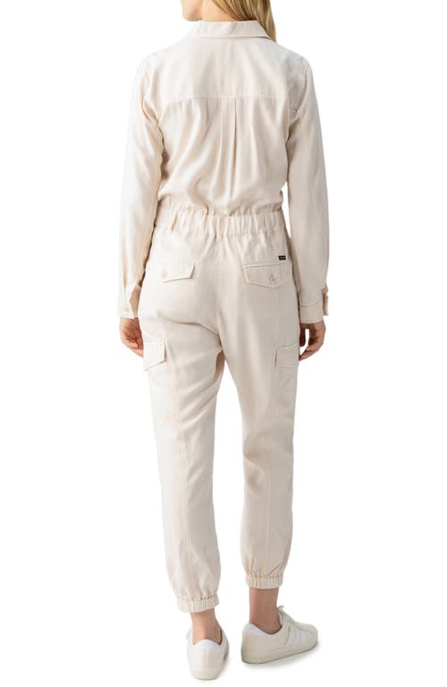 Shop Sanctuary Rebel Long Sleeve Jumpsuit In Toasted Almond