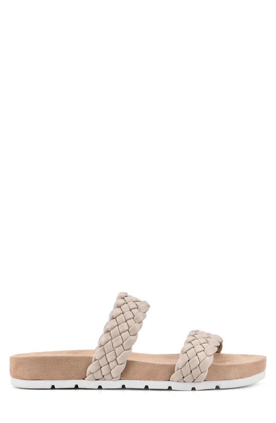 Cliffs By White Mountain Truly Slide Sneaker In Beige/ Smooth