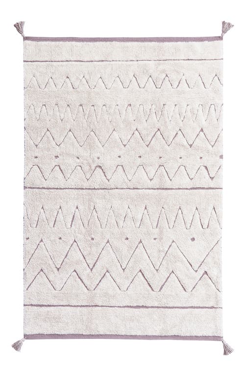 Lorena Canals RugCycled Washable Cotton Blend Rug in Natural Rugcycled Yarn at Nordstrom