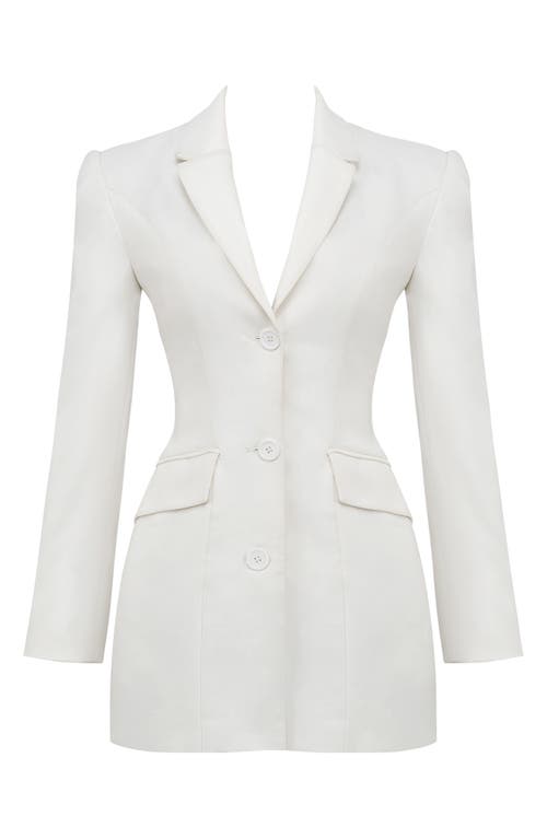 HOUSE OF CB HOUSE OF CB AMIA LONG SLEEVE BLAZER MINIDRESS 