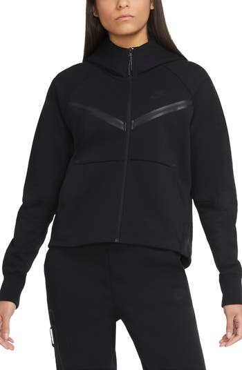 NIKE Nike Sportswear Tech Fleece Women's Essential Pullover Hoodie, Light  grey Women's Hooded Track Jacket