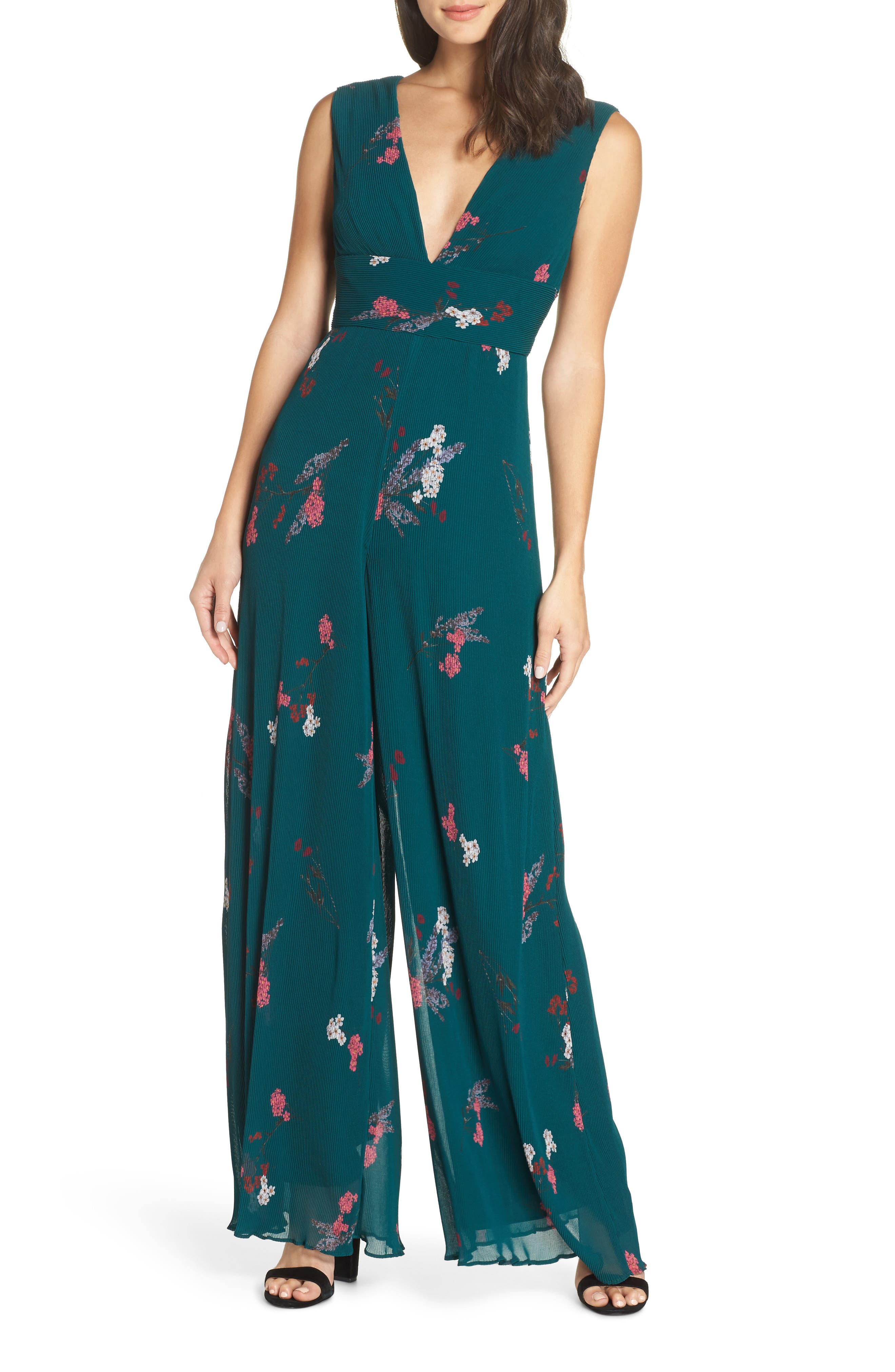 badgley mischka jumpsuit