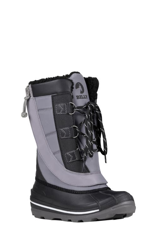 Billy Footwear Kids' Ice Snow Boot Ii In Black/grey