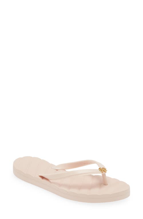 Shop Tory Burch Kira Flip Flop In Meadowsweet/gold