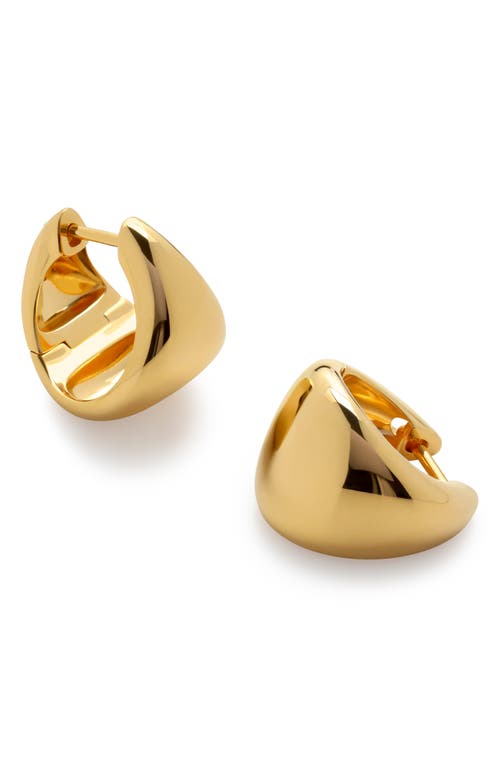MONICA VINADER MONICA VINADER TAPERED SMALL HOOP EARRINGS