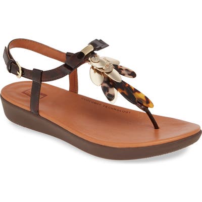 Fitflop Tia Dragonfly Sandal, Brown (Nordstrom Exclusive)