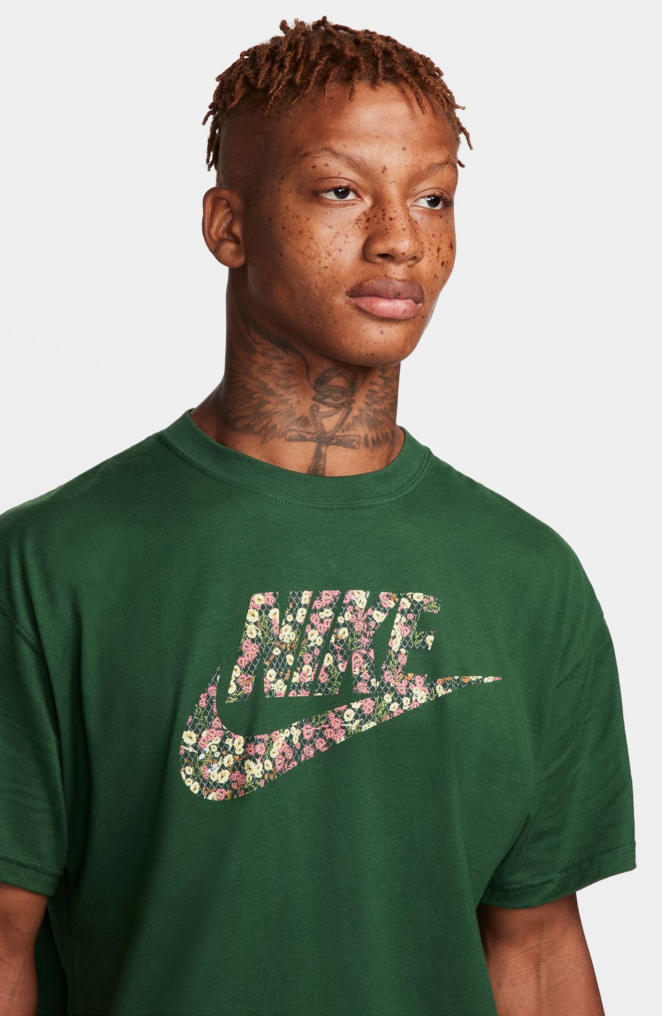 nike floral print shirt