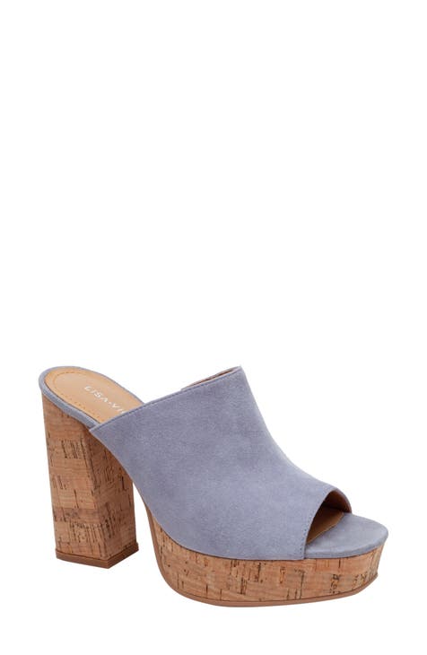 Foster Purple Platform Heels