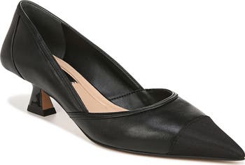 Franco Sarto Darcy Pointed Toe Kitten Heel Pump (Women) | Nordstrom