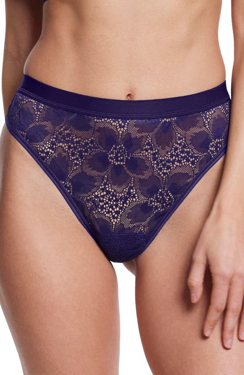 Hanky Panky Tropical Storm High Waist Thong Summer Rain at Nordstrom,