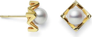Mikimoto pearl 2025 earrings nordstrom
