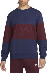 Nike best sale colorblock crewneck