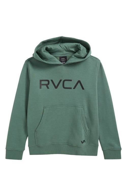 Shop Rvca Kids' Big  Hoodie In Jade