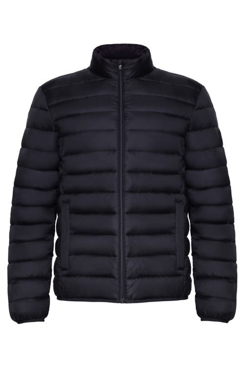 Shop Rokka&rolla Lightweight Packable Puffer Jacket In Black