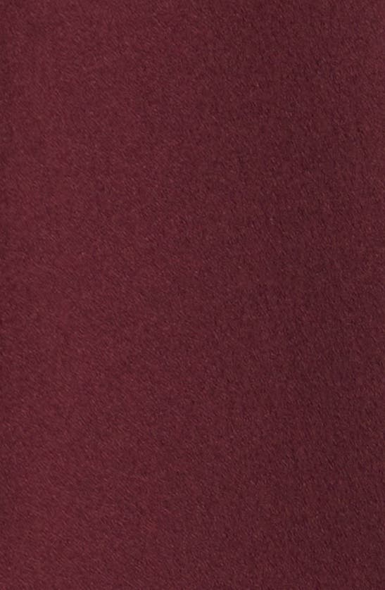 Eliza J Puff Sleeve Shirtdress In Wine