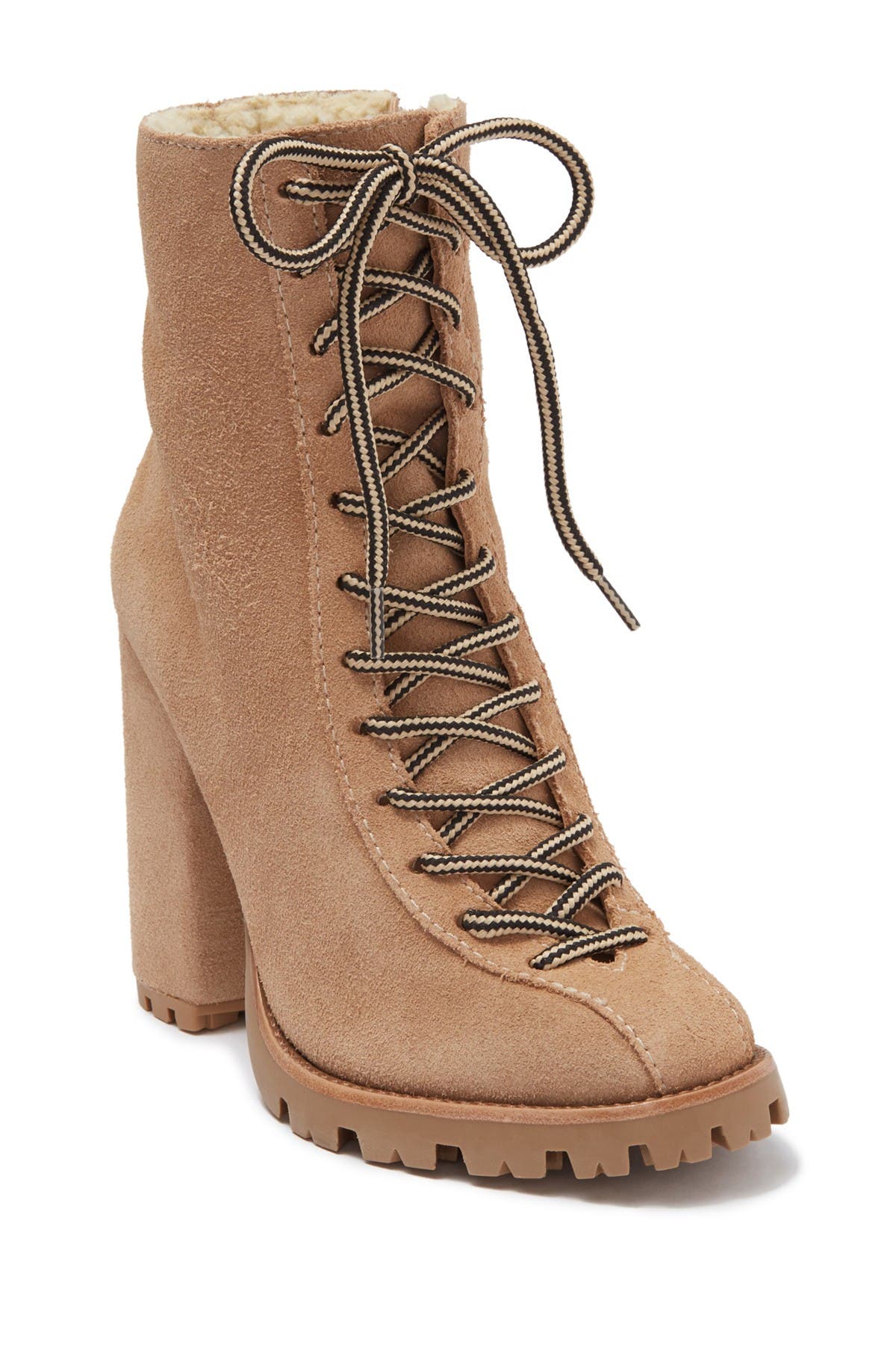 fur lined hiking boots