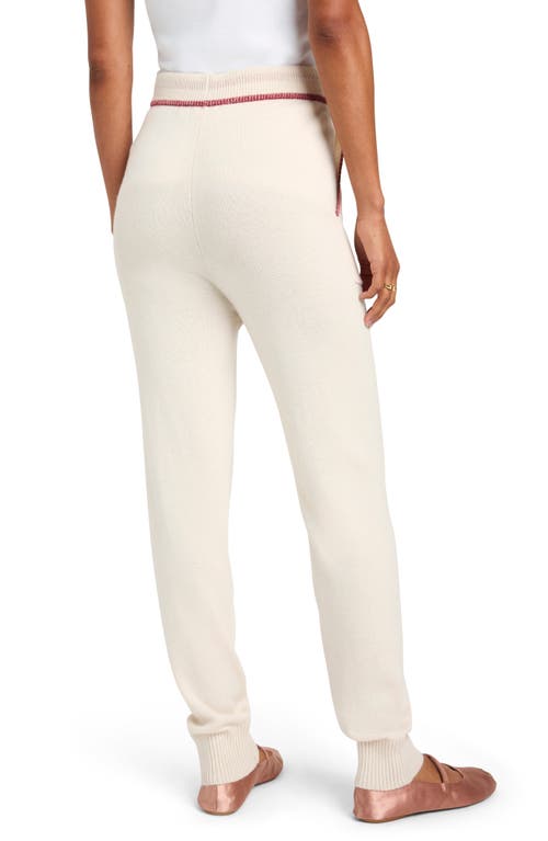 Splendid Elizabeth Sweater Joggers In Snow Heather/holly
