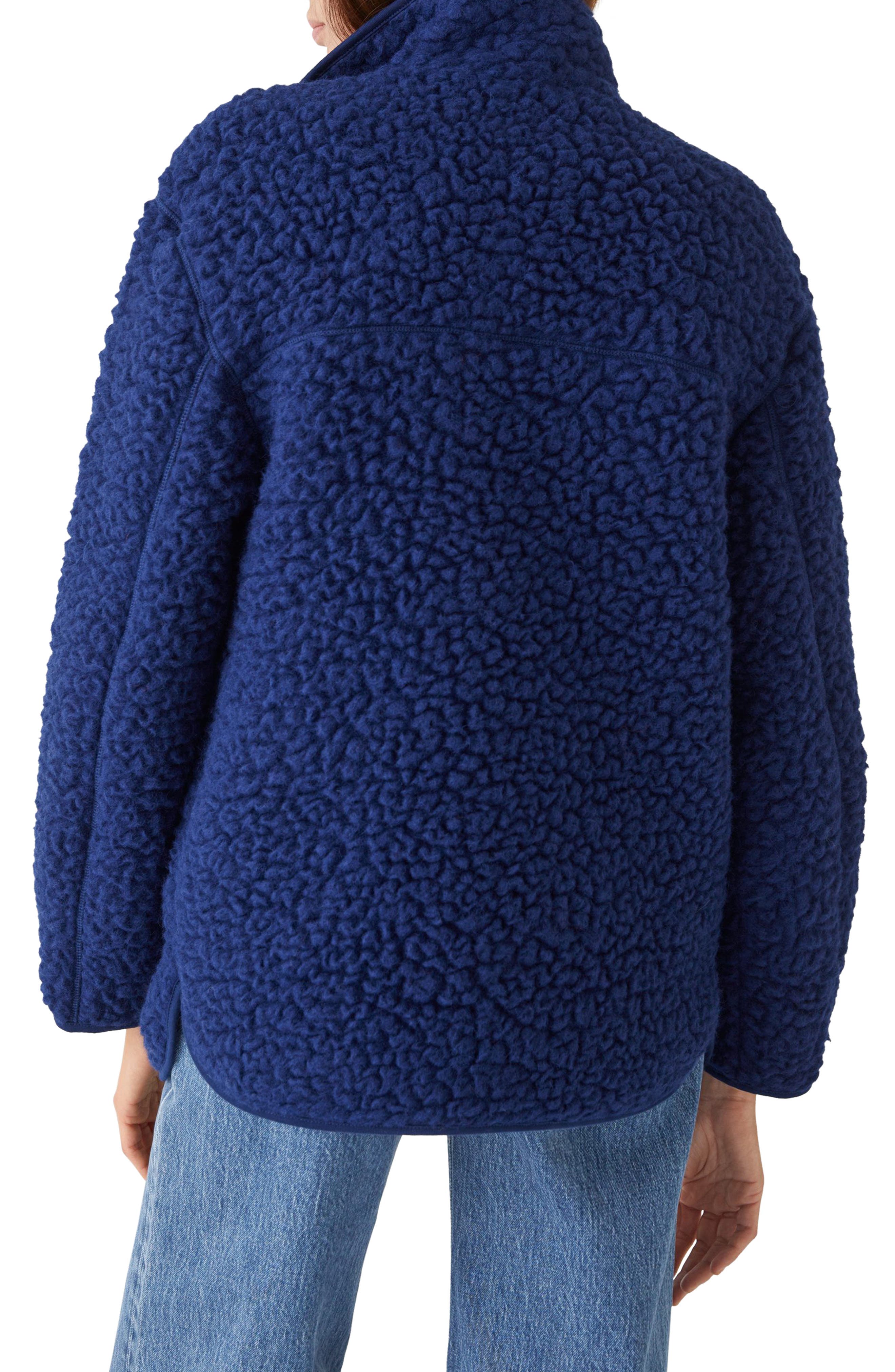 wool fleece pullover
