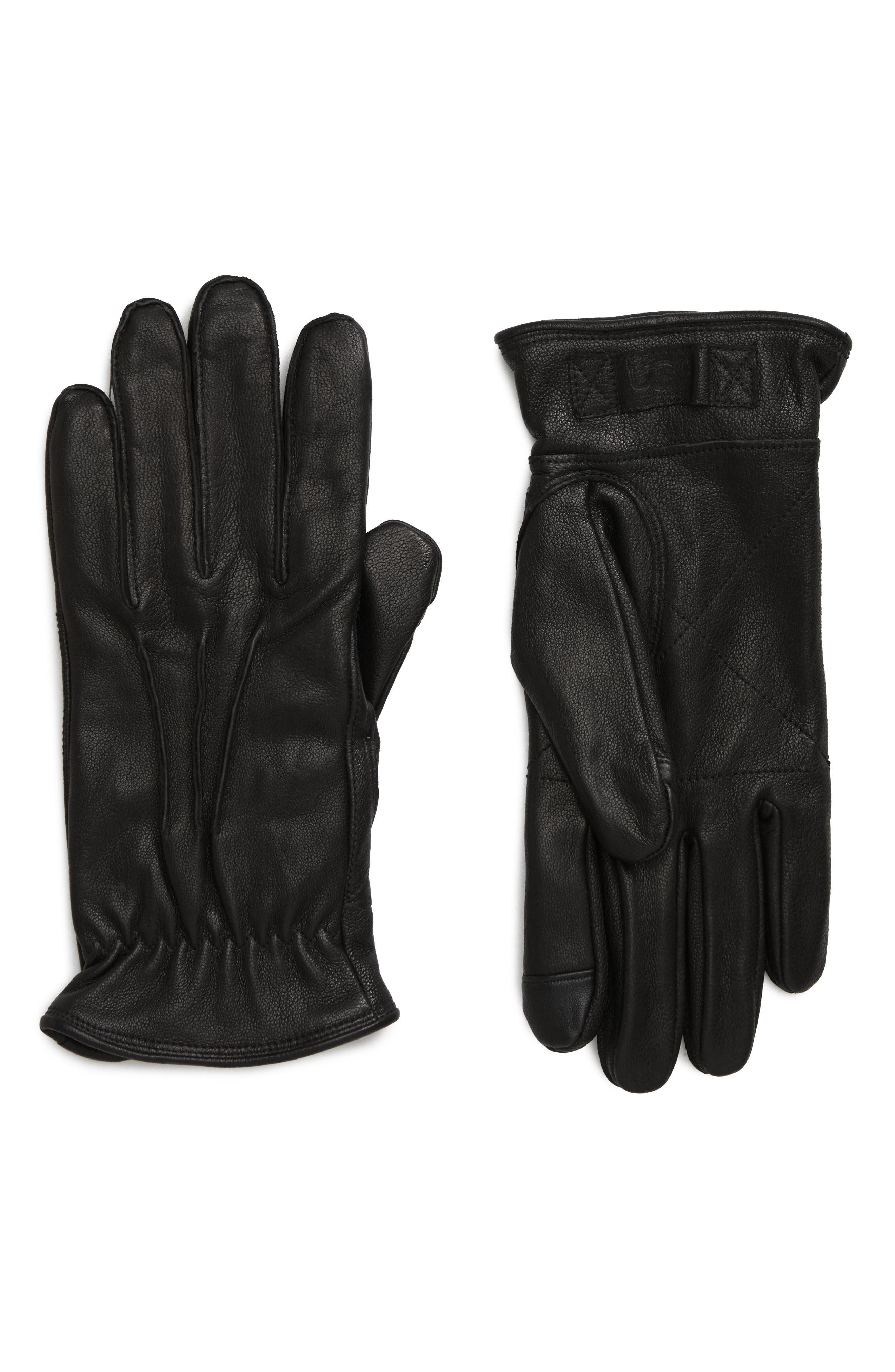 ugg leather gloves