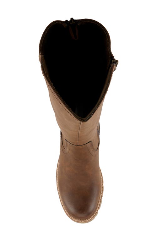 Spring Step Lexis Water Resistant Knee High Boot In Brown
