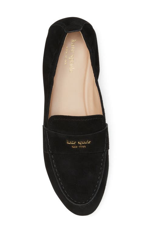 Shop Kate Spade New York Eliza Moc Toe Loafer In Black