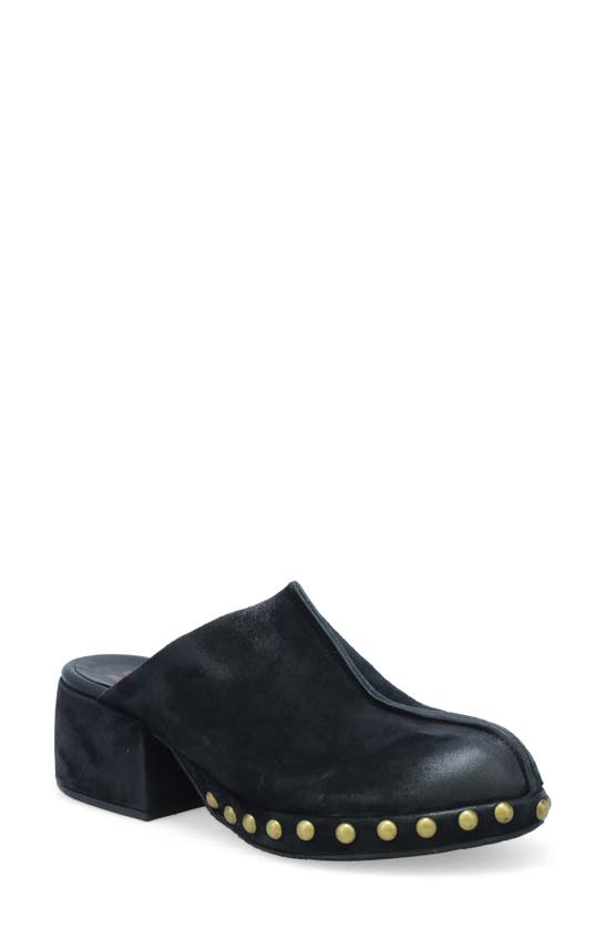 A.s.98 Corban Studded Clog In Black