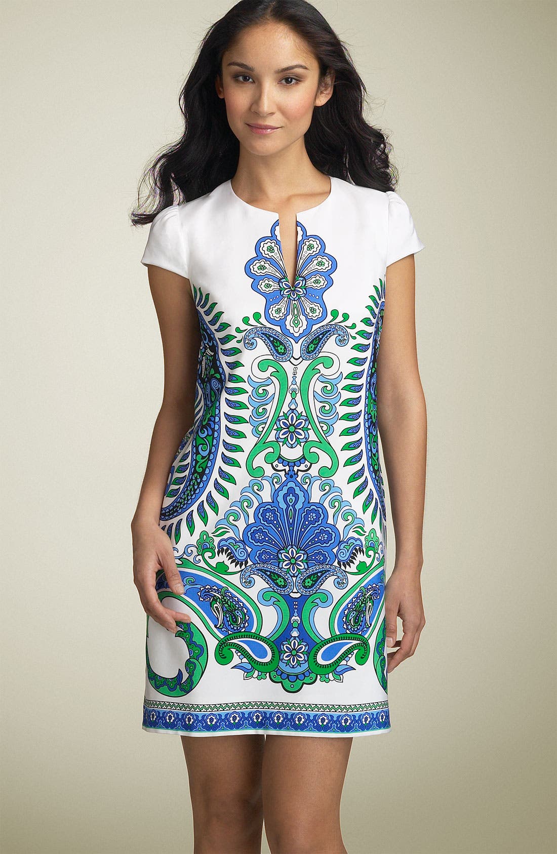 Laundry by Shelli Segal Print Silk Shift Dress Nordstrom