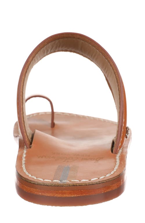 Shop Sam Edelman Margit Toe Loop Sandal In Natural Custom/saddle