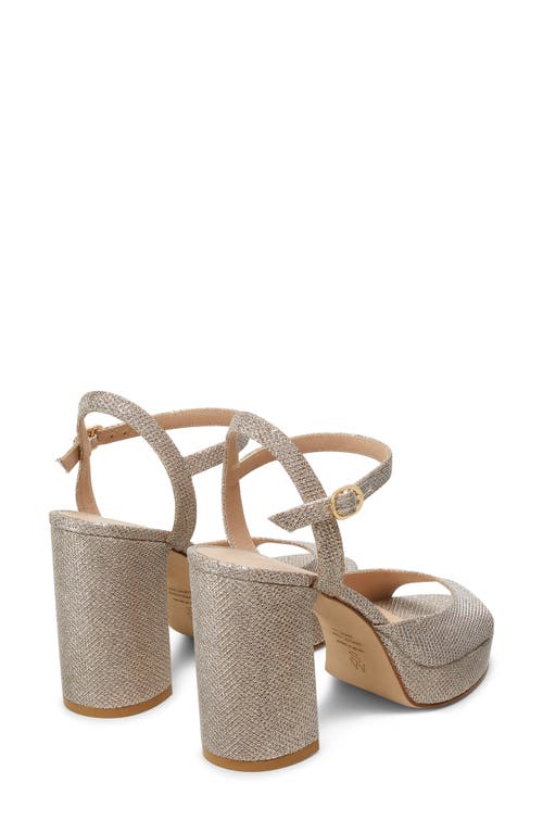Stuart Weitzman Dayna Ii Platform Sandal In Poudre