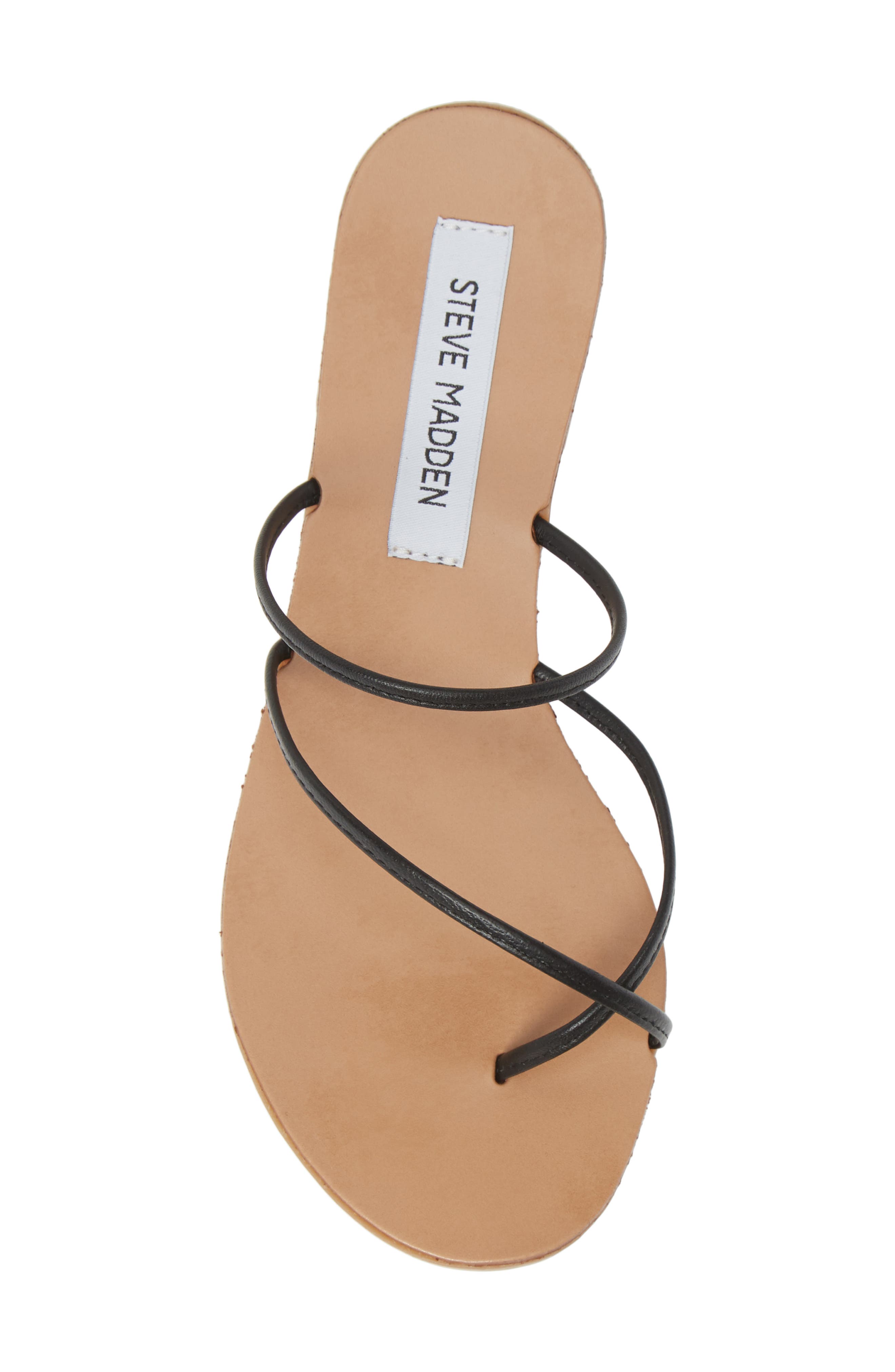 steve madden wise strappy slide sandal