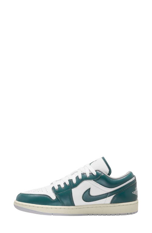 Shop Jordan Nike Air  1 Low Se Sneaker In Oxidized Green/white/sail