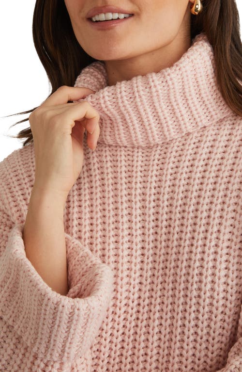 525 525 VIDA BELL SLEEVE TURTLENECK SWEATER