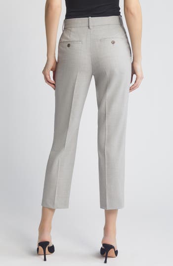 Treeca Wool Blend Crop Pants