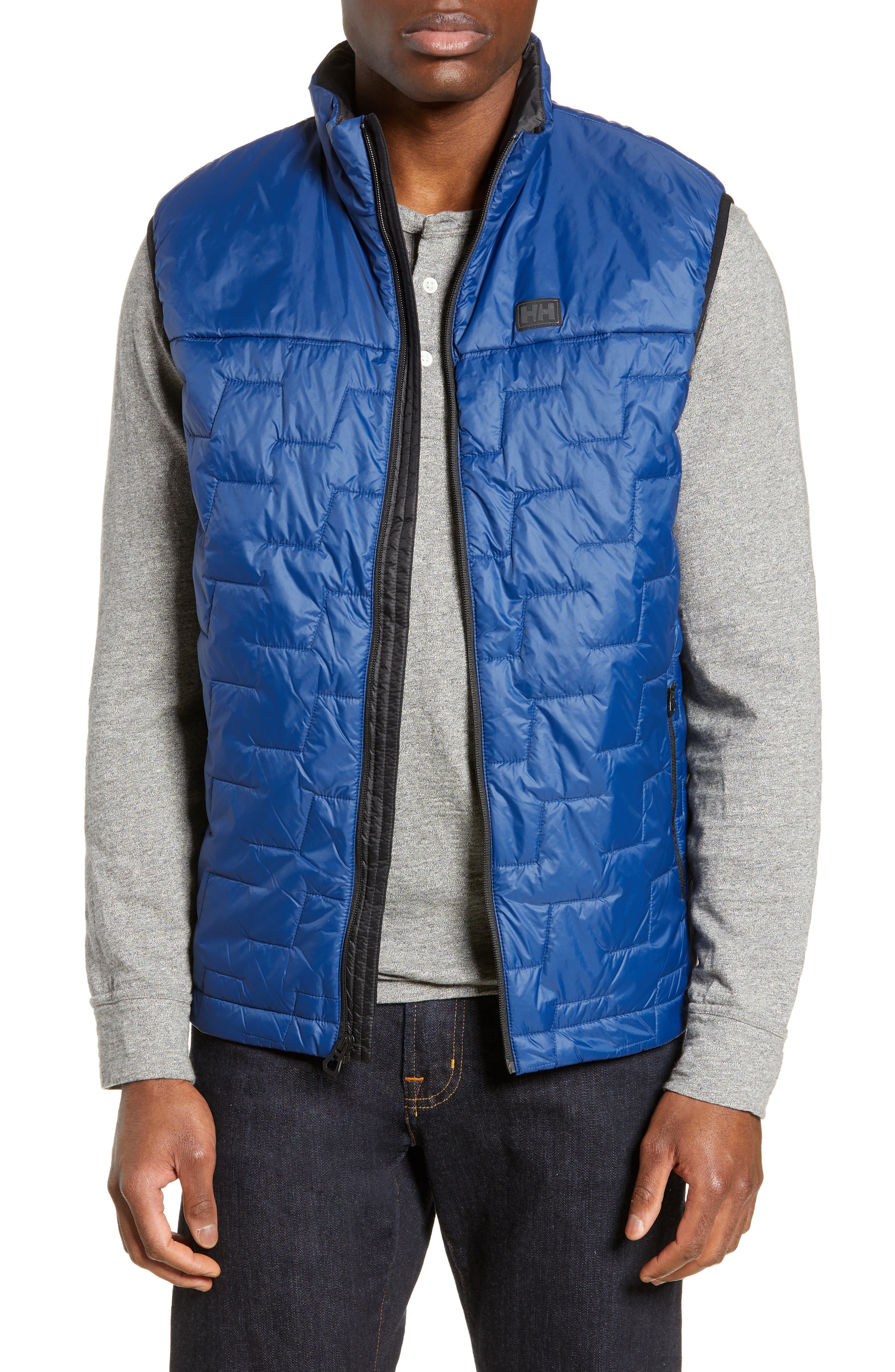 Helly Hansen Liftaloft(TM) Hybrid Water- & Wind-Resistant Insulator Vest, Blue