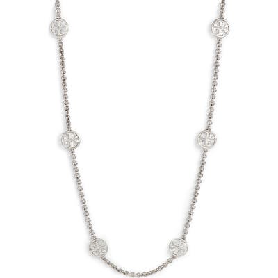 Tory Burch Logo Station Necklace
