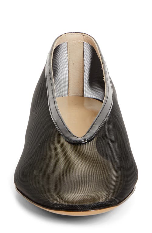 Shop Le Monde Beryl Luna Mesh Ballet Flat In Black
