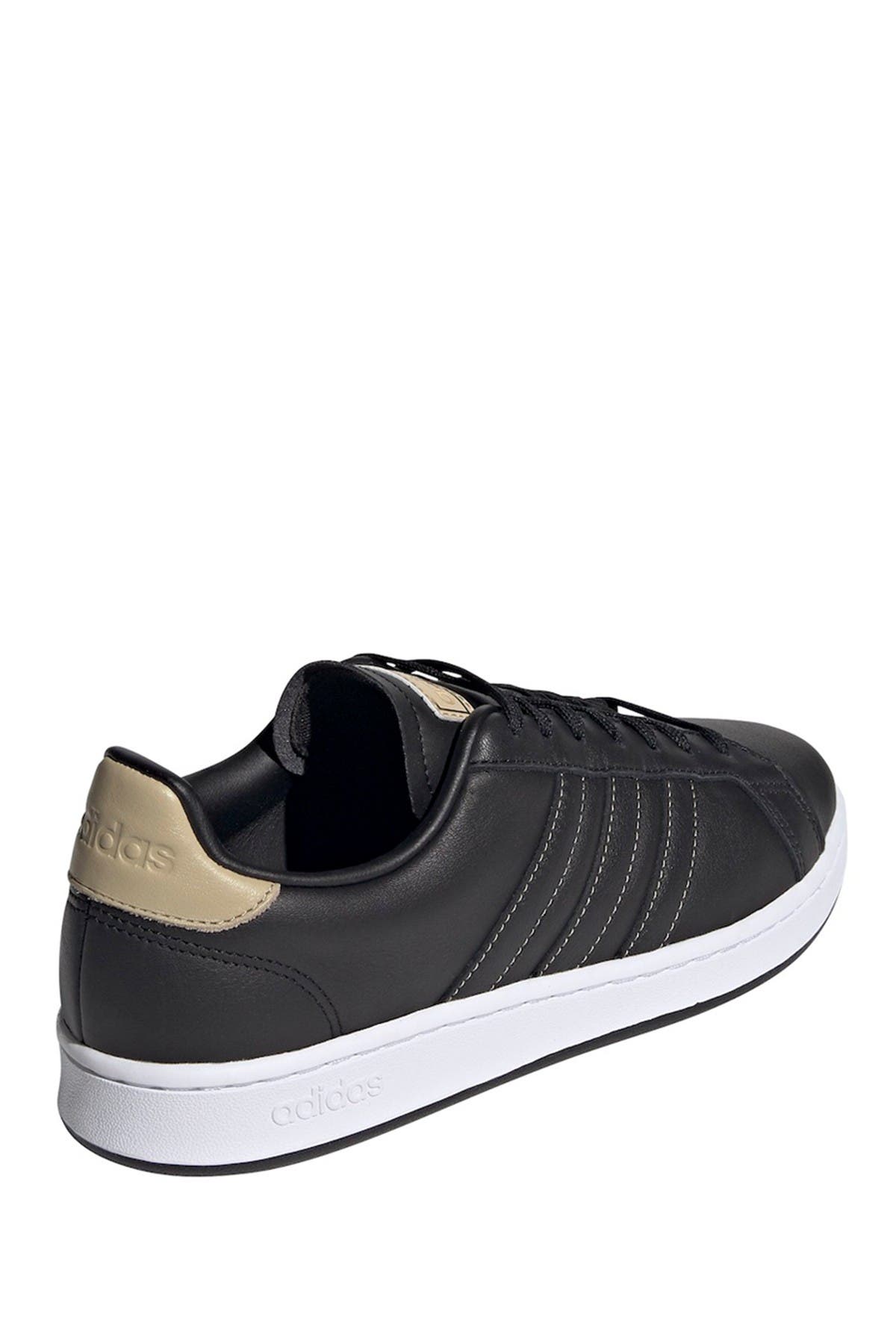 adidas grand court leather sneaker