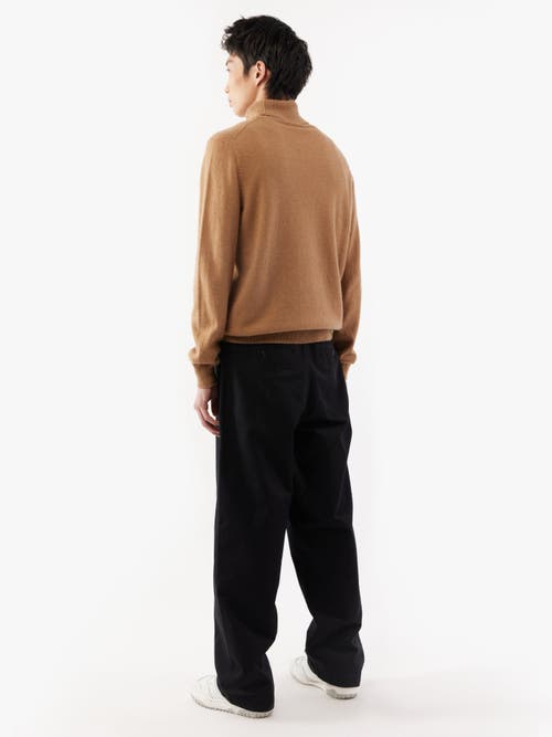 Shop Gobi Cashmere Turtle Neck In Sheepskin