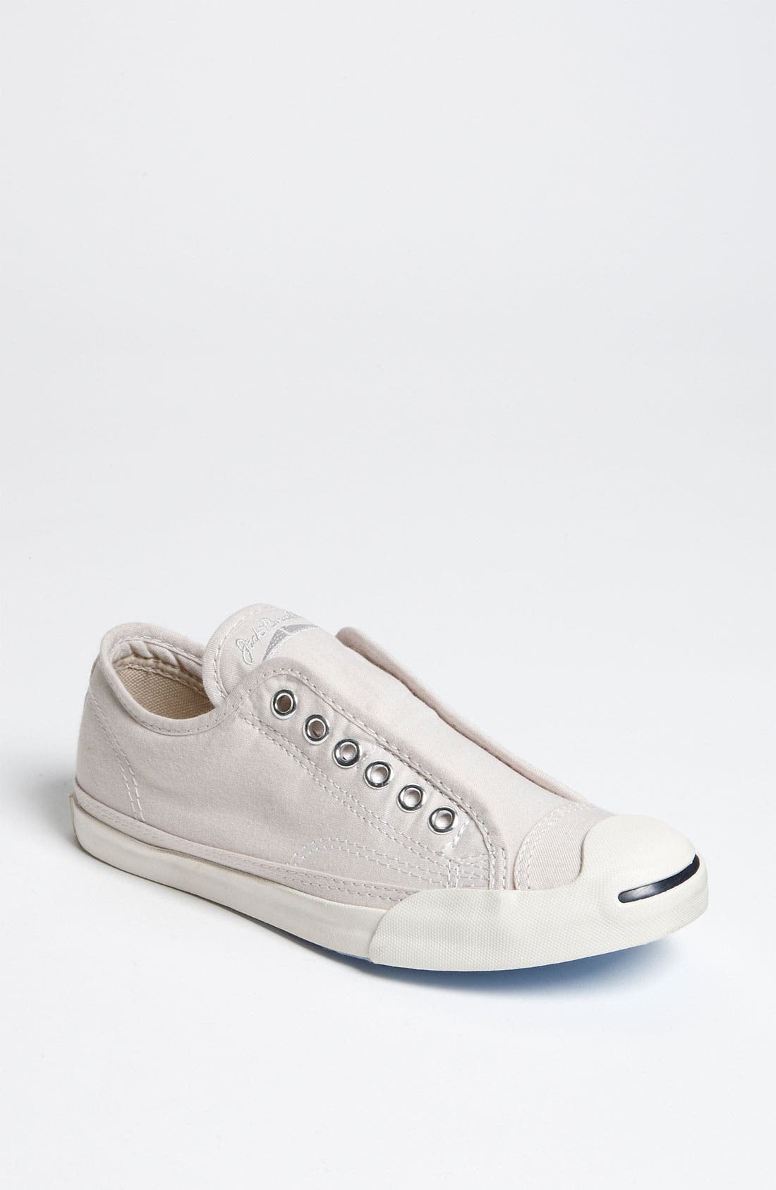 chambray trim low top sneakers