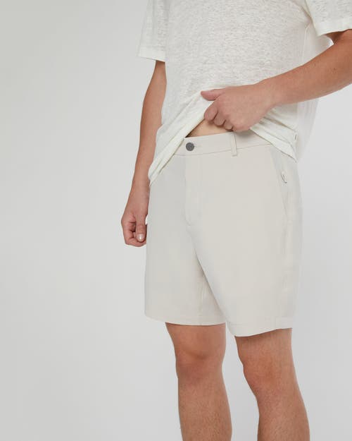 Onia 4-way Stretch Versatility Short 7" In Stone