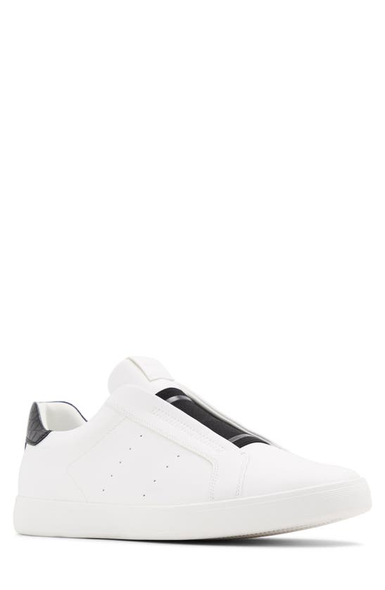 Aldo Boomerang Slip-on Sneaker In White